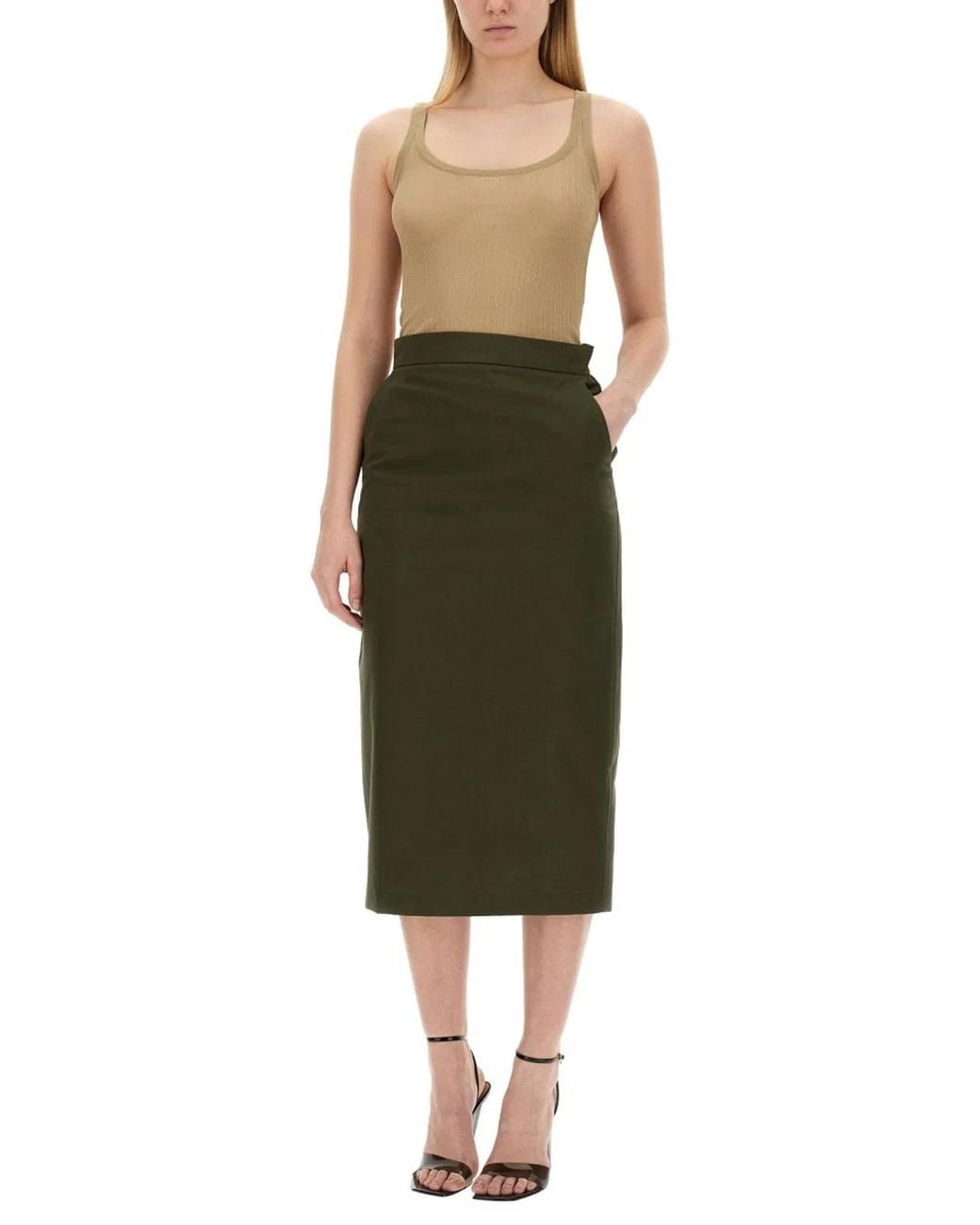 Max Mara Green Tank Top Bastia
