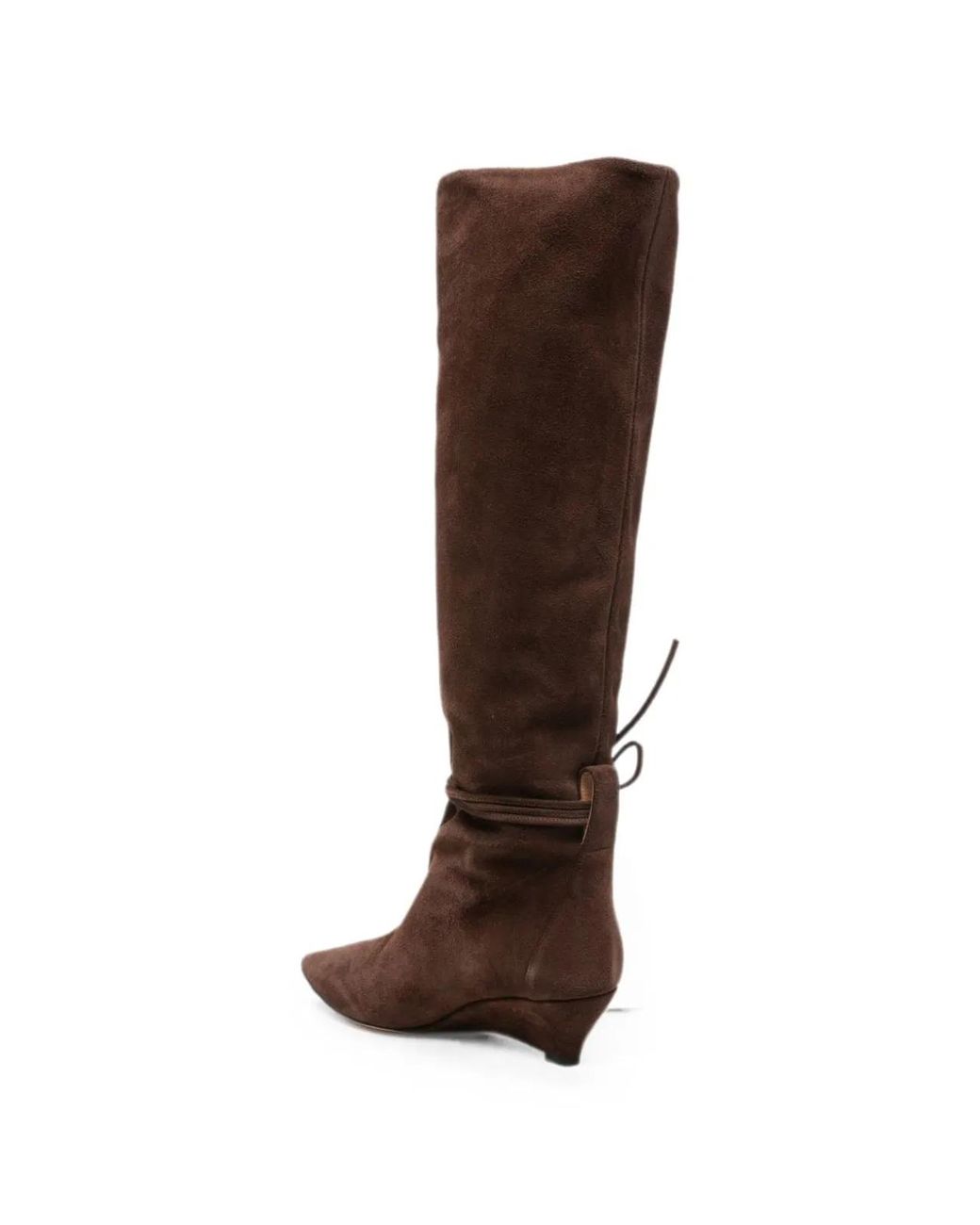 Odissi Brown Greta Leather Boots