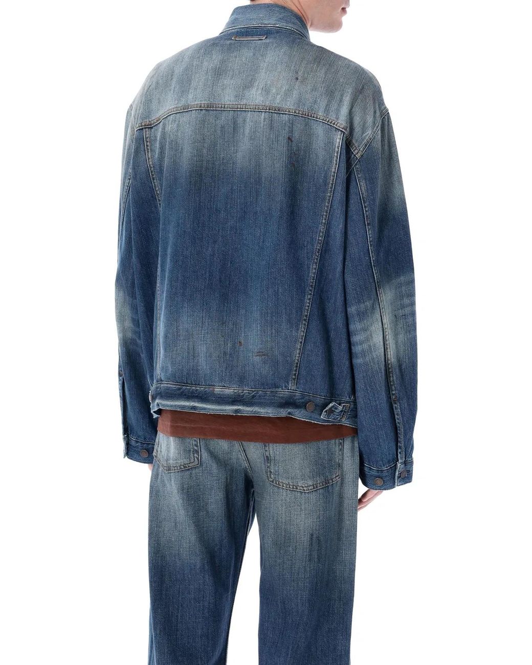 Acne Blue Robert Denim Jacket for men