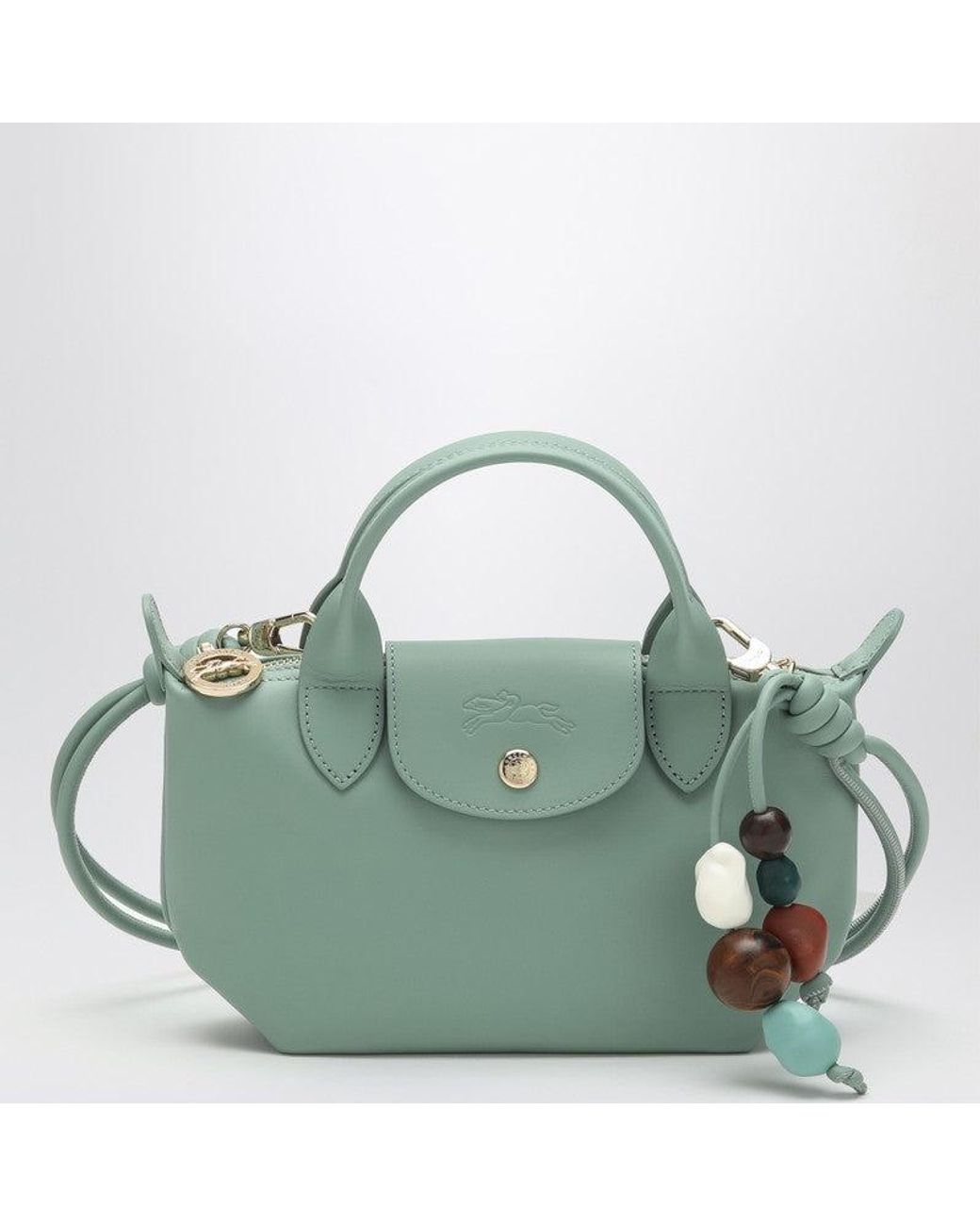 ハンドバッグ Longchamp Celadon Coloured Le Pliage Original S Bag Le Pliage Original S Handbag Celadon - Recycled canvas