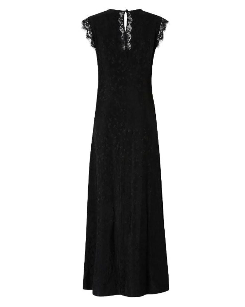 Pinko Black Acrylic Knit Dress