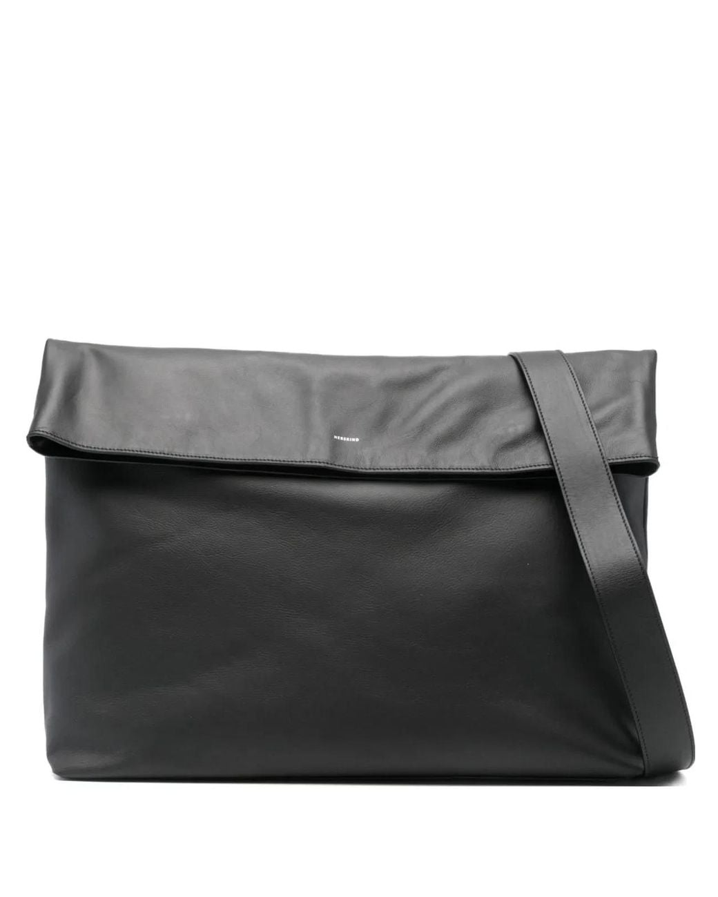 Herskind Black Sofia Leather Tote Bag