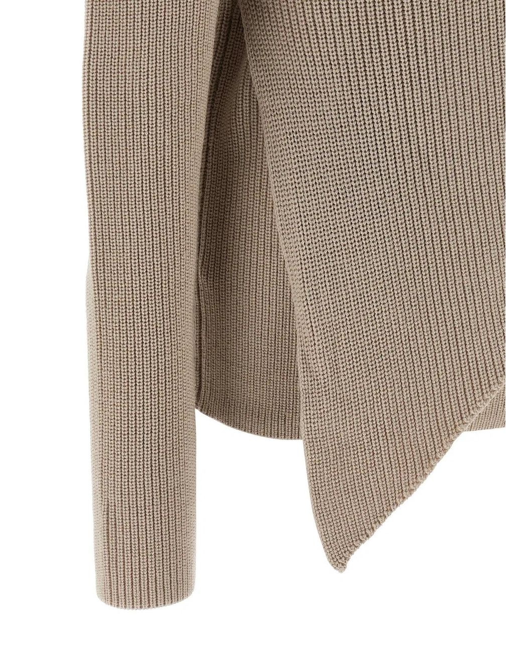 Entire studios Brown 'Wrap' Sweater
