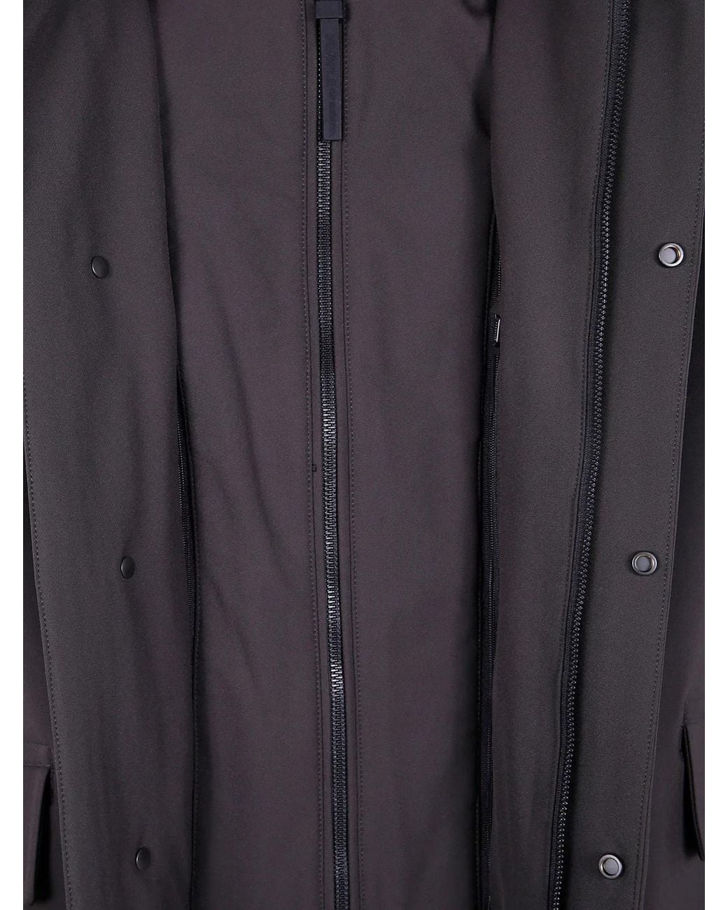 People Of Shibuya Purple "Ninaru" Medium Coat for men