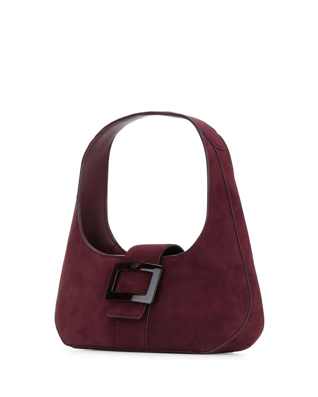 Roger Vivier Purple Belle Vivier Turtle Hobo Mini