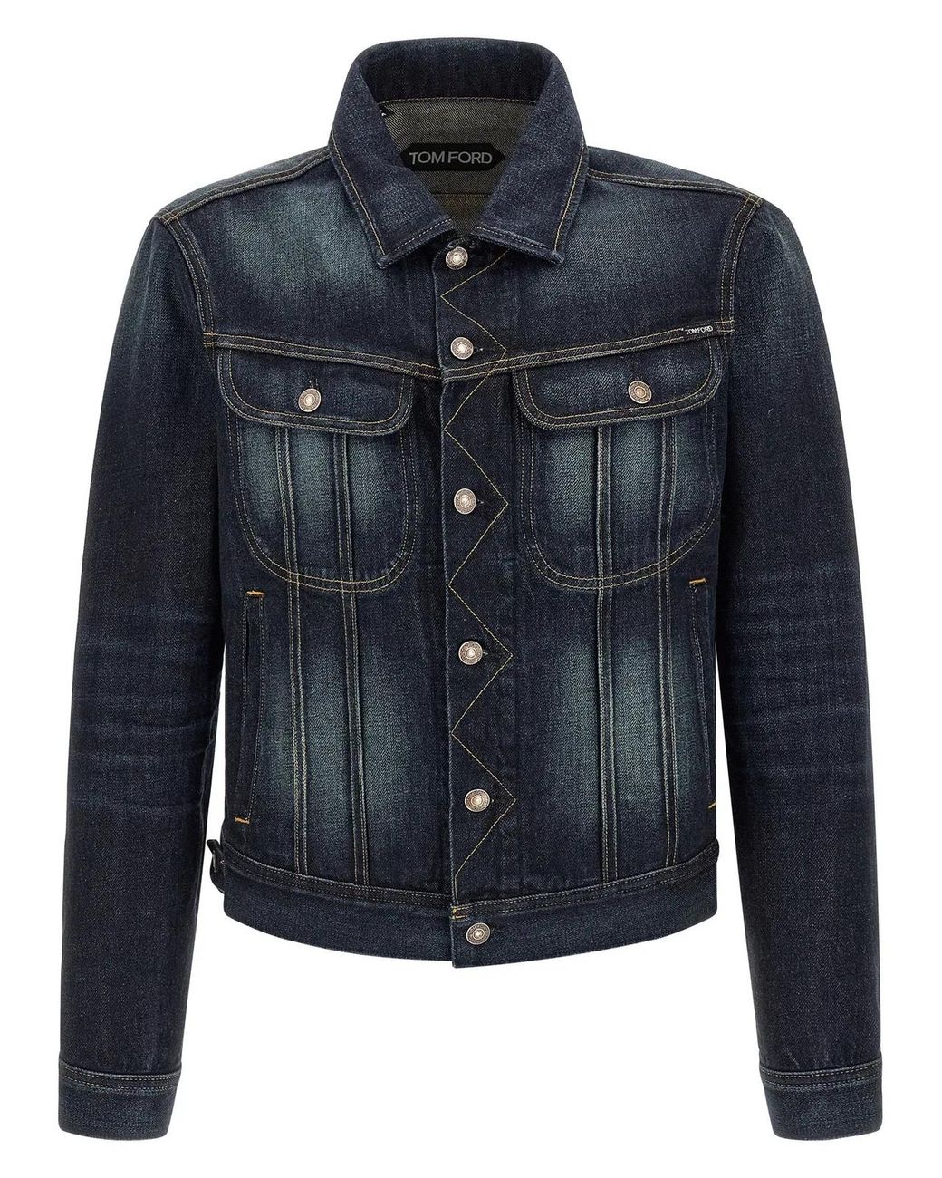 Tom Ford Blue 'Selvedge Icon' Jacket for men