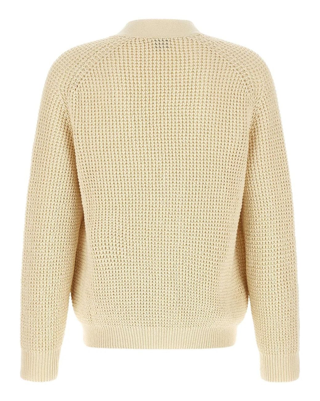 Boss Natural Honeycomb Cardigan for men