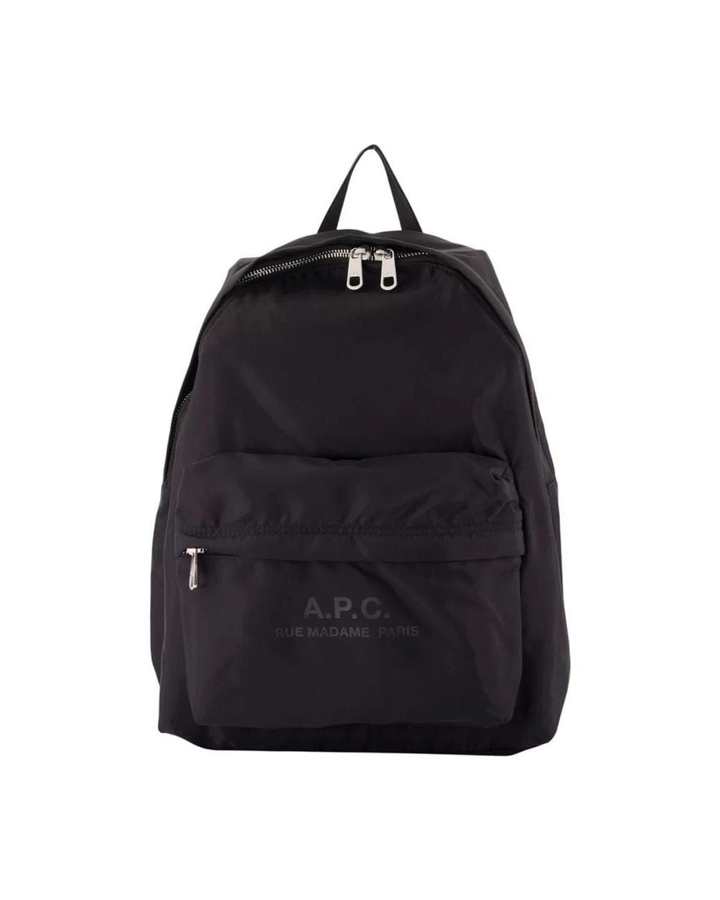 A.P.C. Black Backstage Backpack