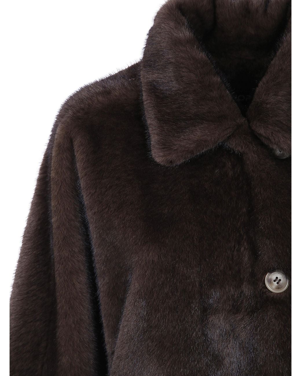 DR. HOPE Black Fake Fur Jacket