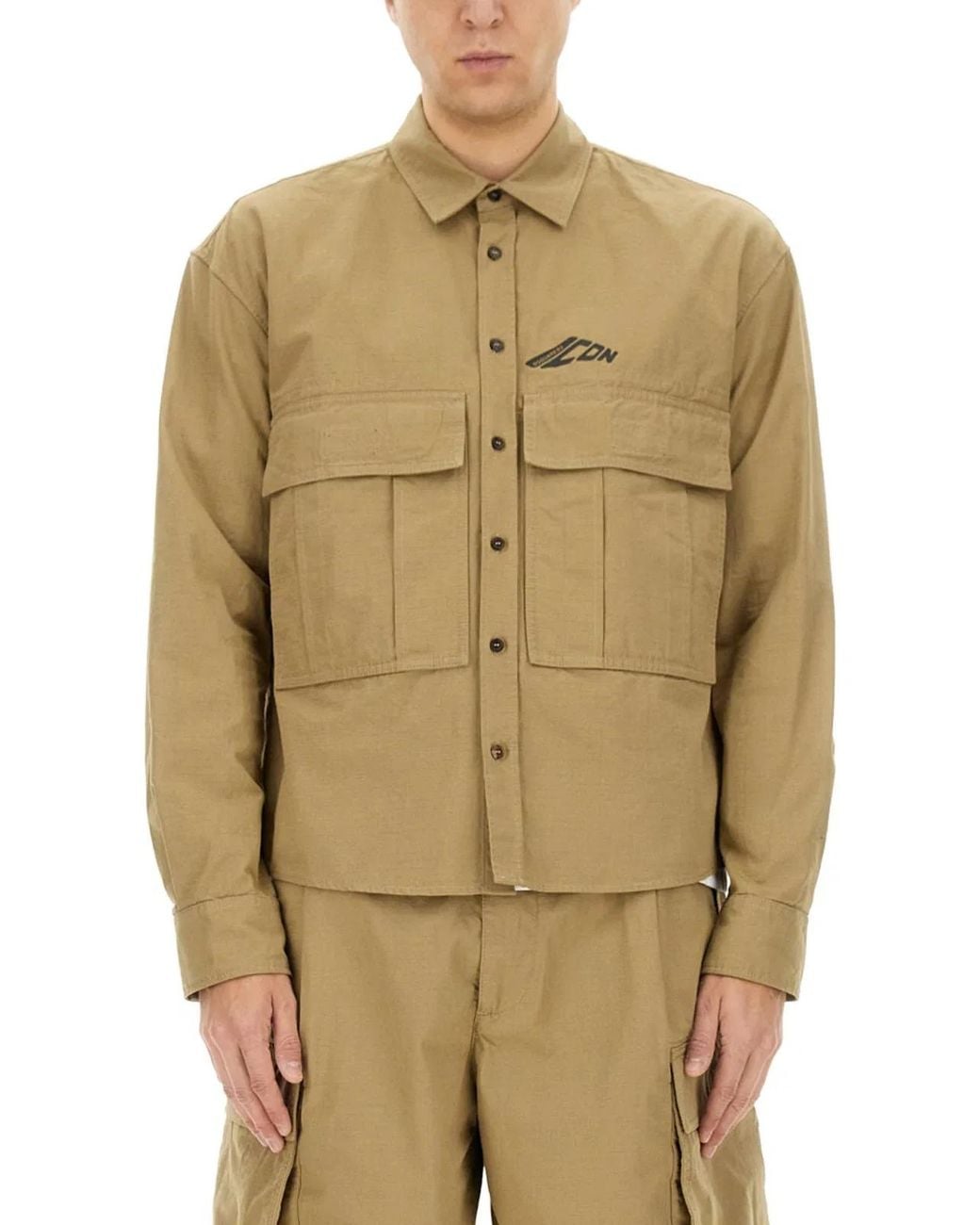 DSquared² Natural Icon Ripstop Shirt for men