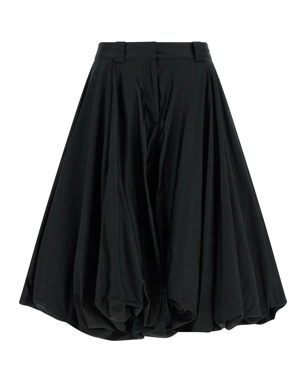 Balenciaga Black 'Balloon' Bermuda Shorts