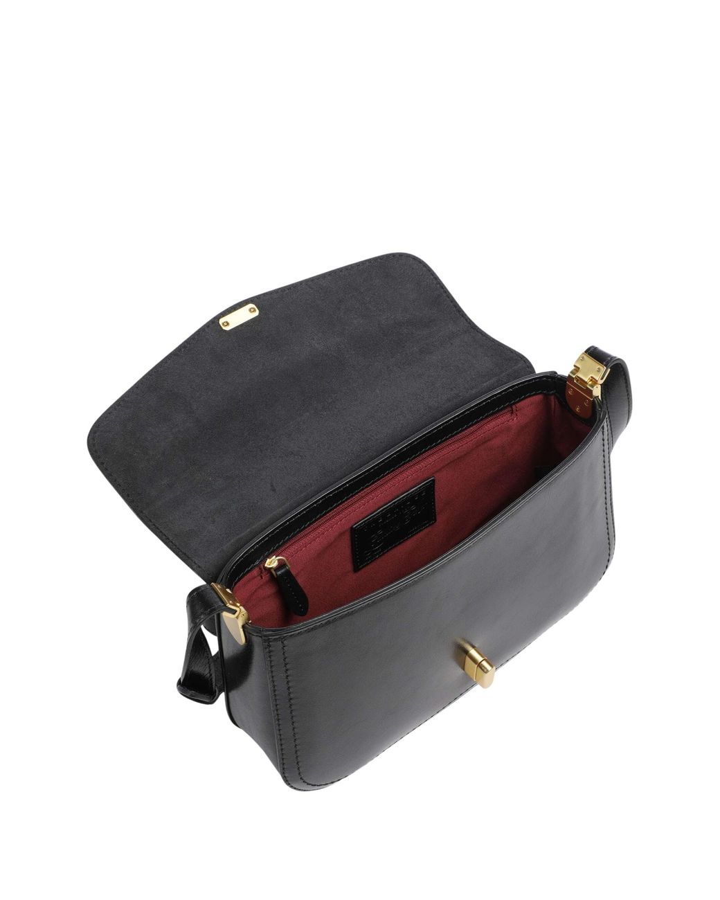 The Bridge Black Mia Crossbody Bag