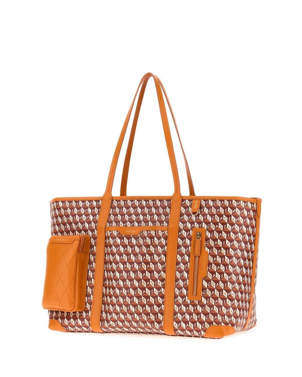 Anya Hindmarch Orange I Am A Plastic Bag Inflight Tote