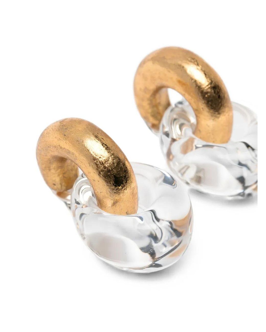 Monies White "Havana" Earrings