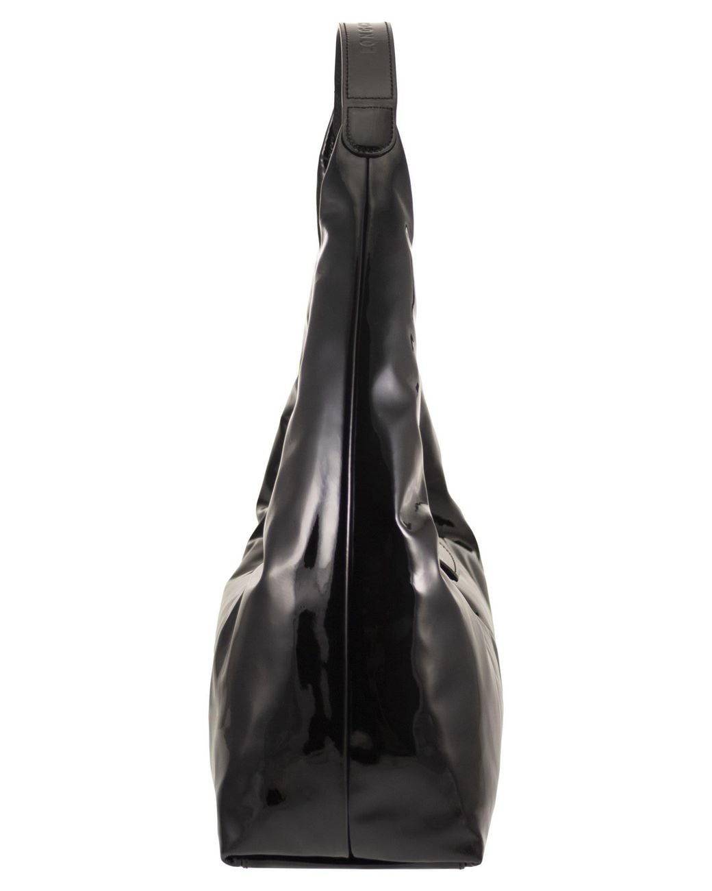 Longchamp Black Le Pliage Xtra Glossy L