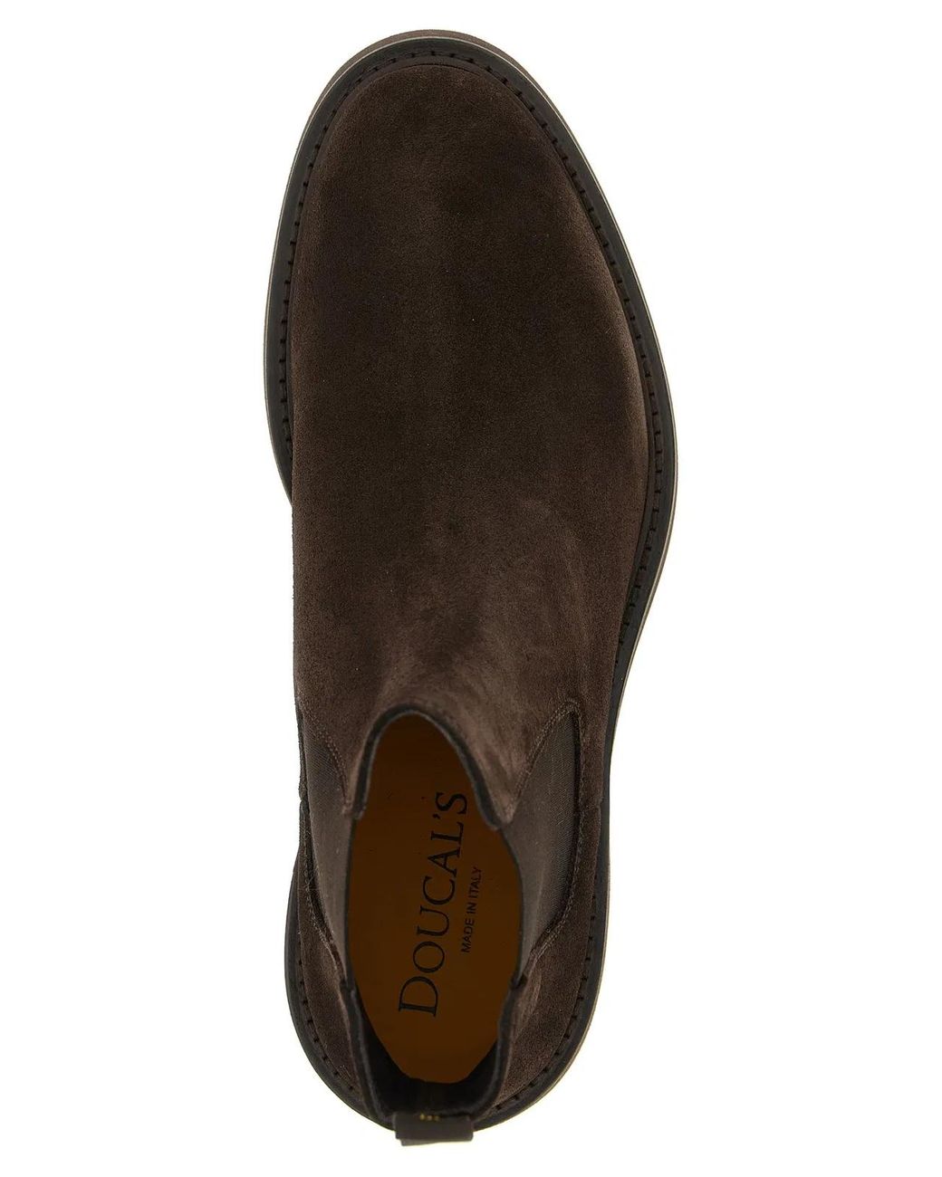 Doucal's Black Beatles Ankle Boots for men