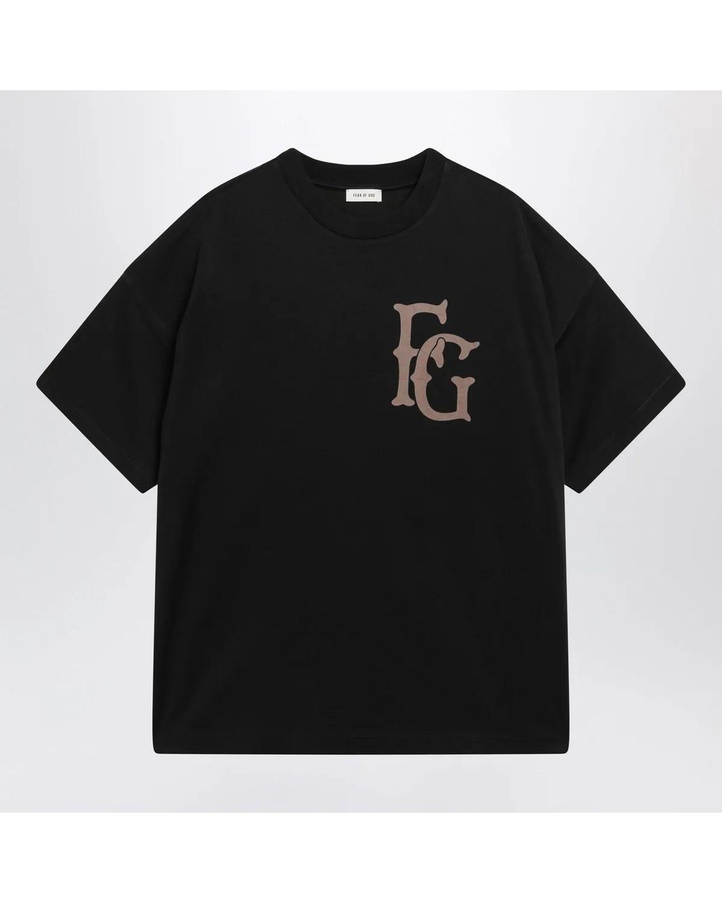 Fear Of God Black T-Shirt 43 for men
