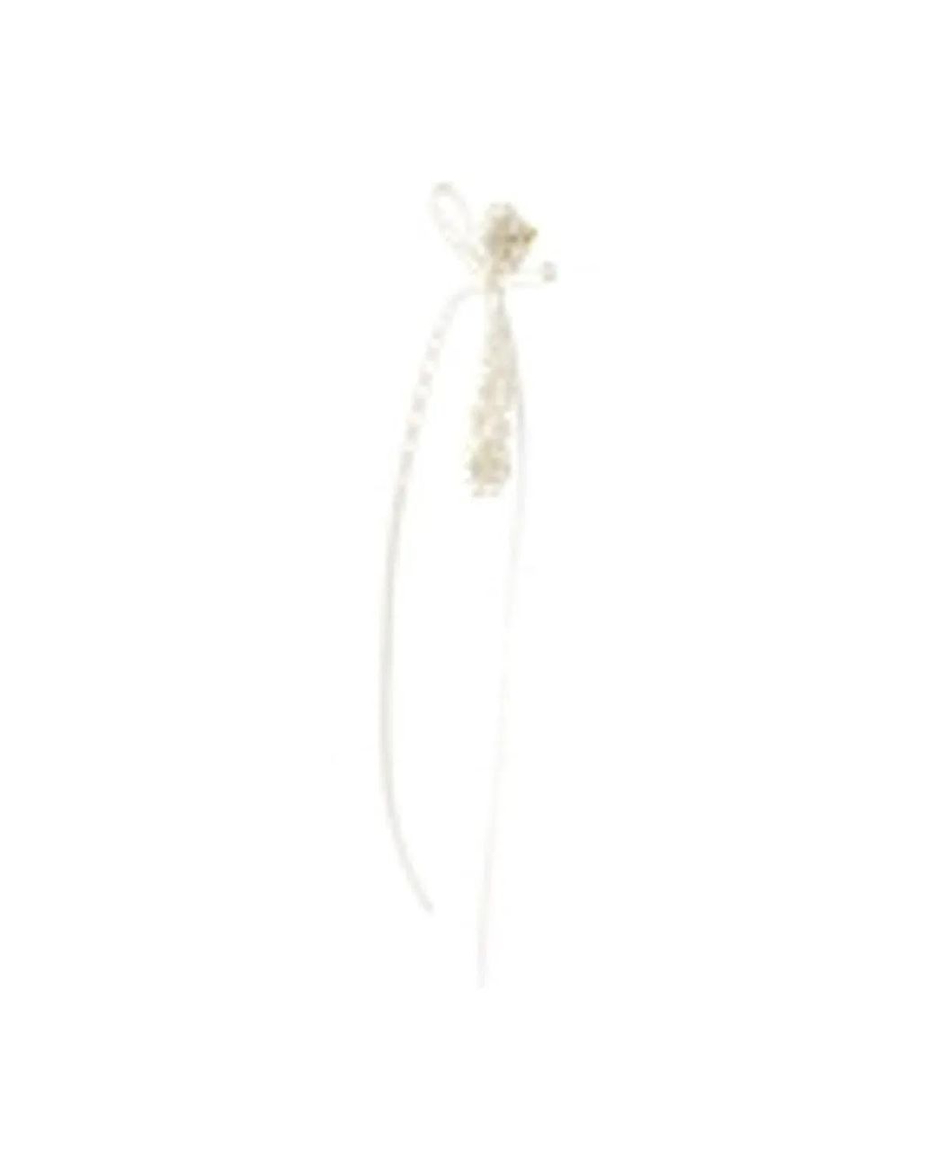 Simone Rocha White Victorian Earrings