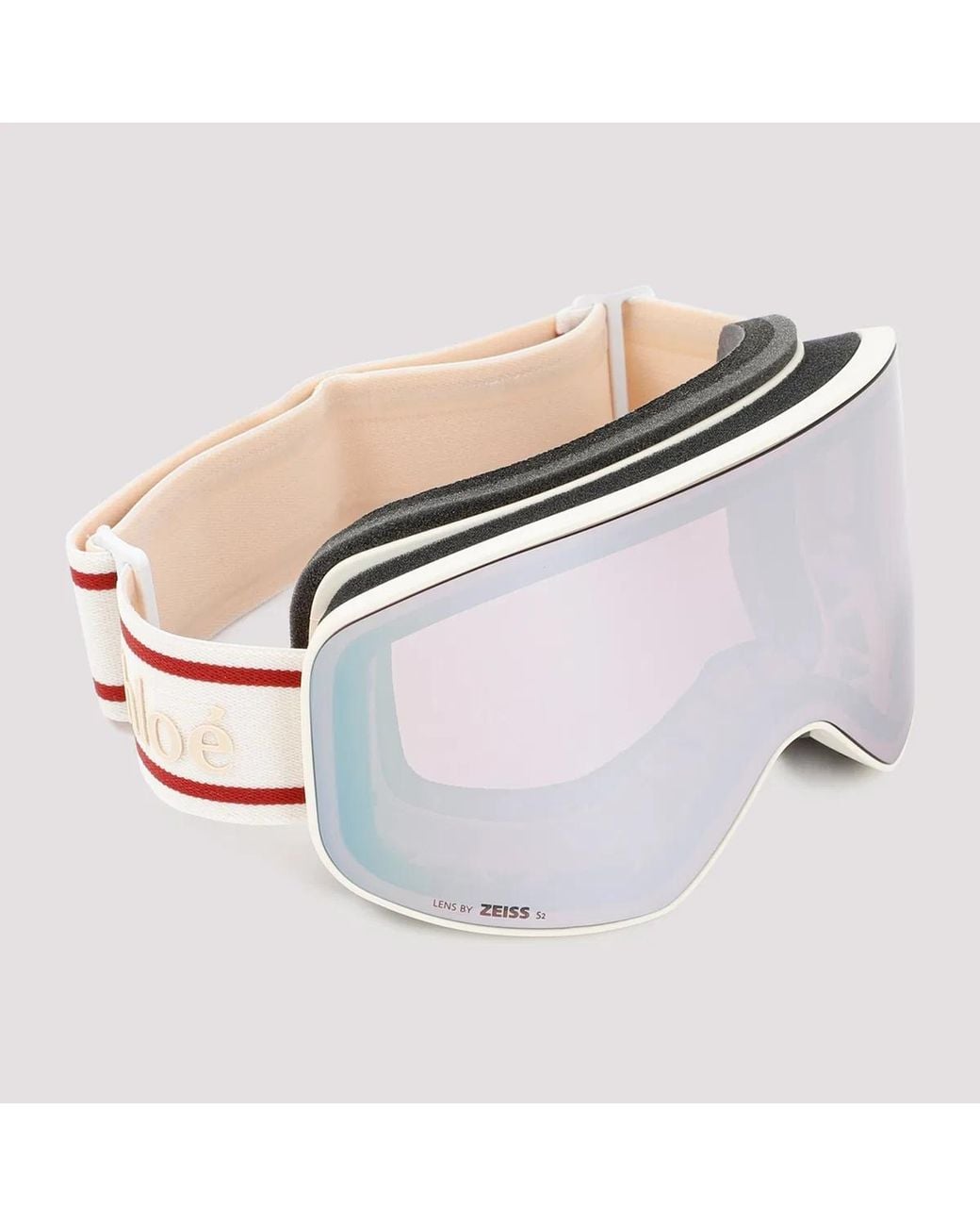Chloé White Injectate Sunglasses