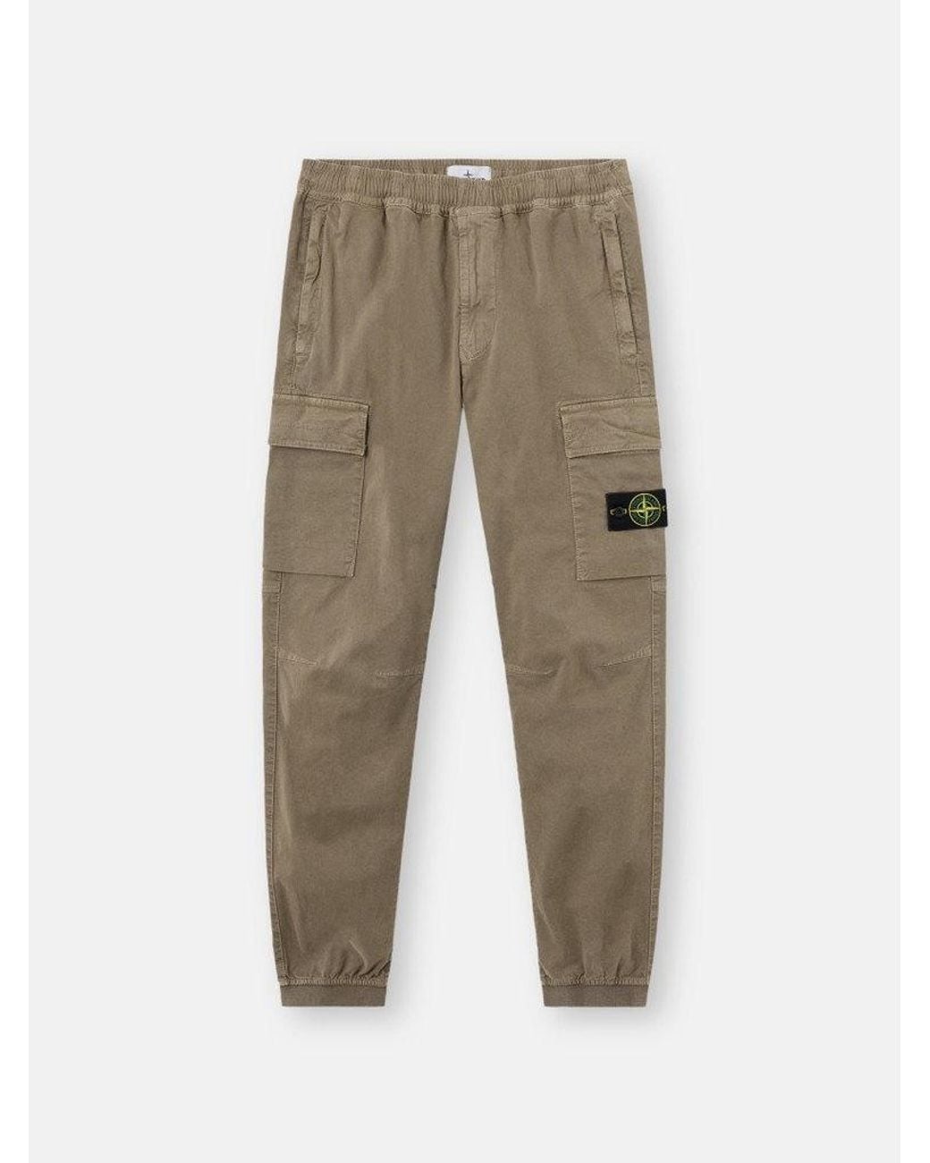 Stone Island Natural Pantalon Cargo for men