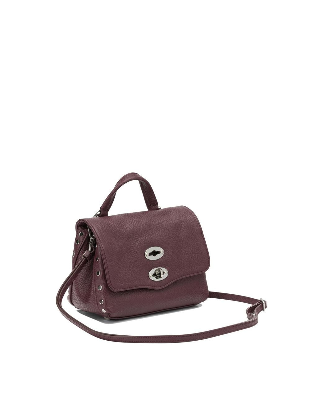 Zanellato Purple "Postina Daily Baby" Mini Handbag