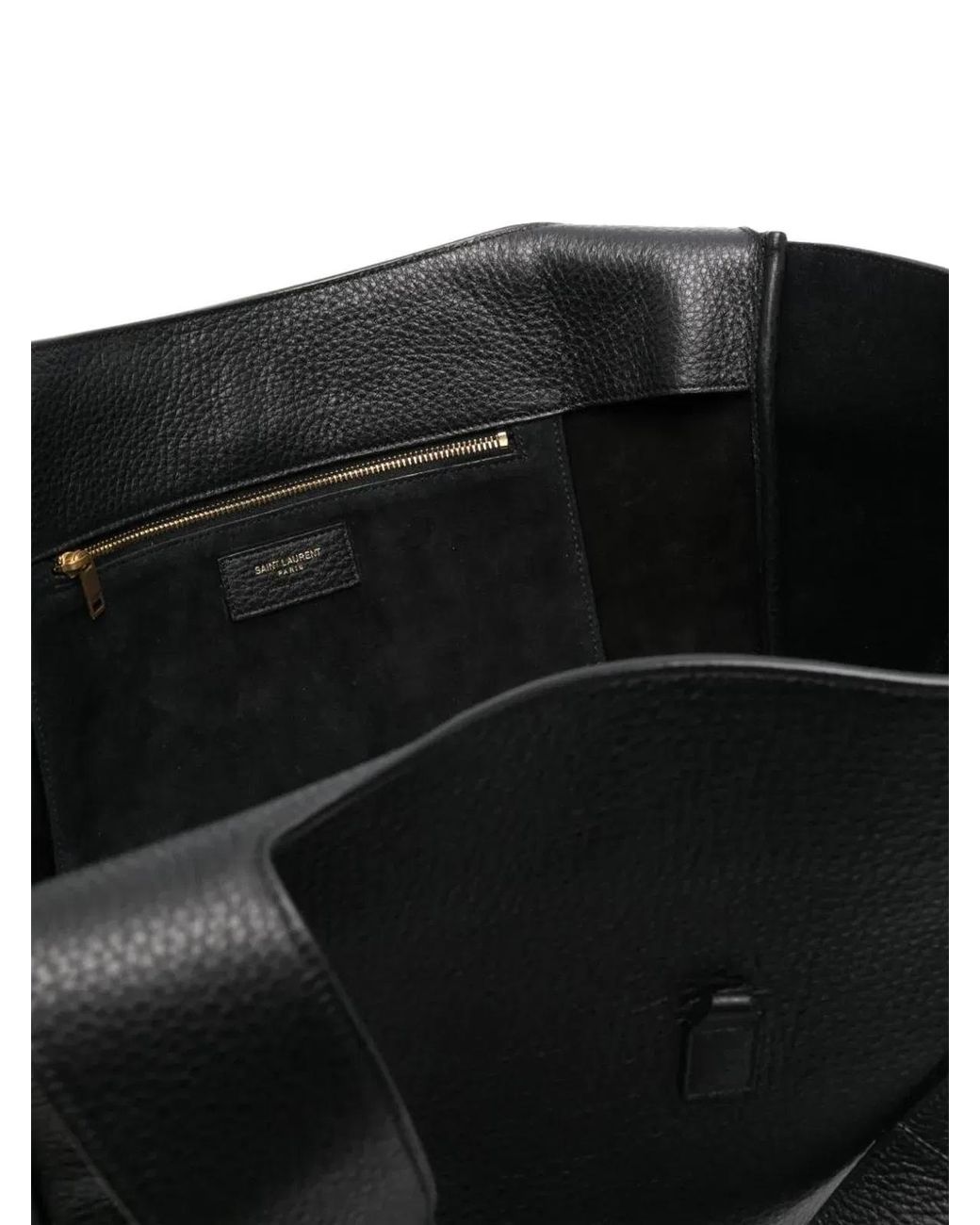 Saint Laurent Black Le 5 À 7 Bea Tote Bag