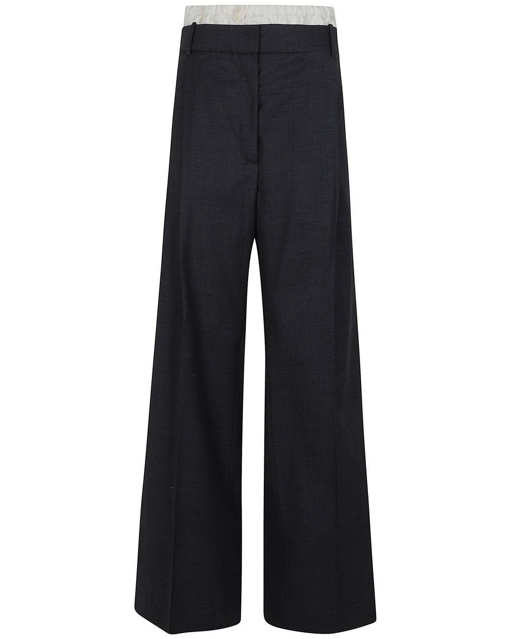 Rohe Blue Boxer Detailed Trousers