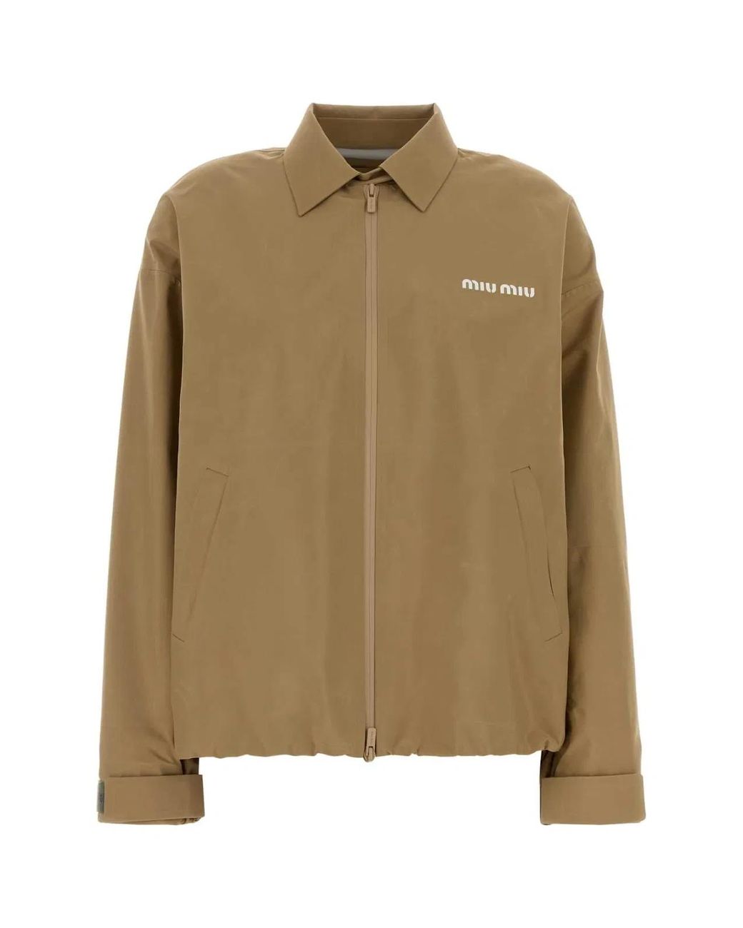 Miu Miu Green Windbreaker