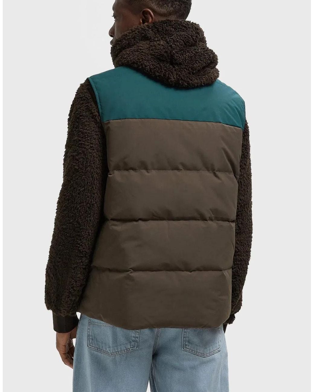 Patagonia Green Downdrift Logo Vest for men