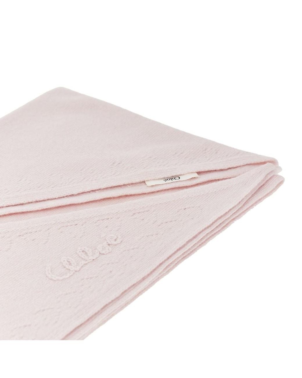 Chloé Pink Iconic Triangle Scarf