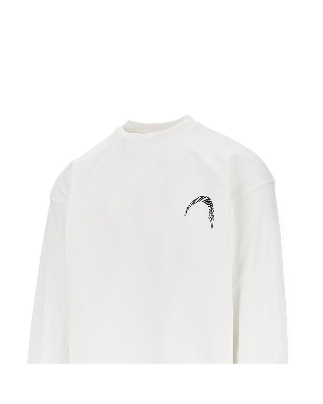 Woodbird White Wbbeam Long-Sleeved T-Shirt for men