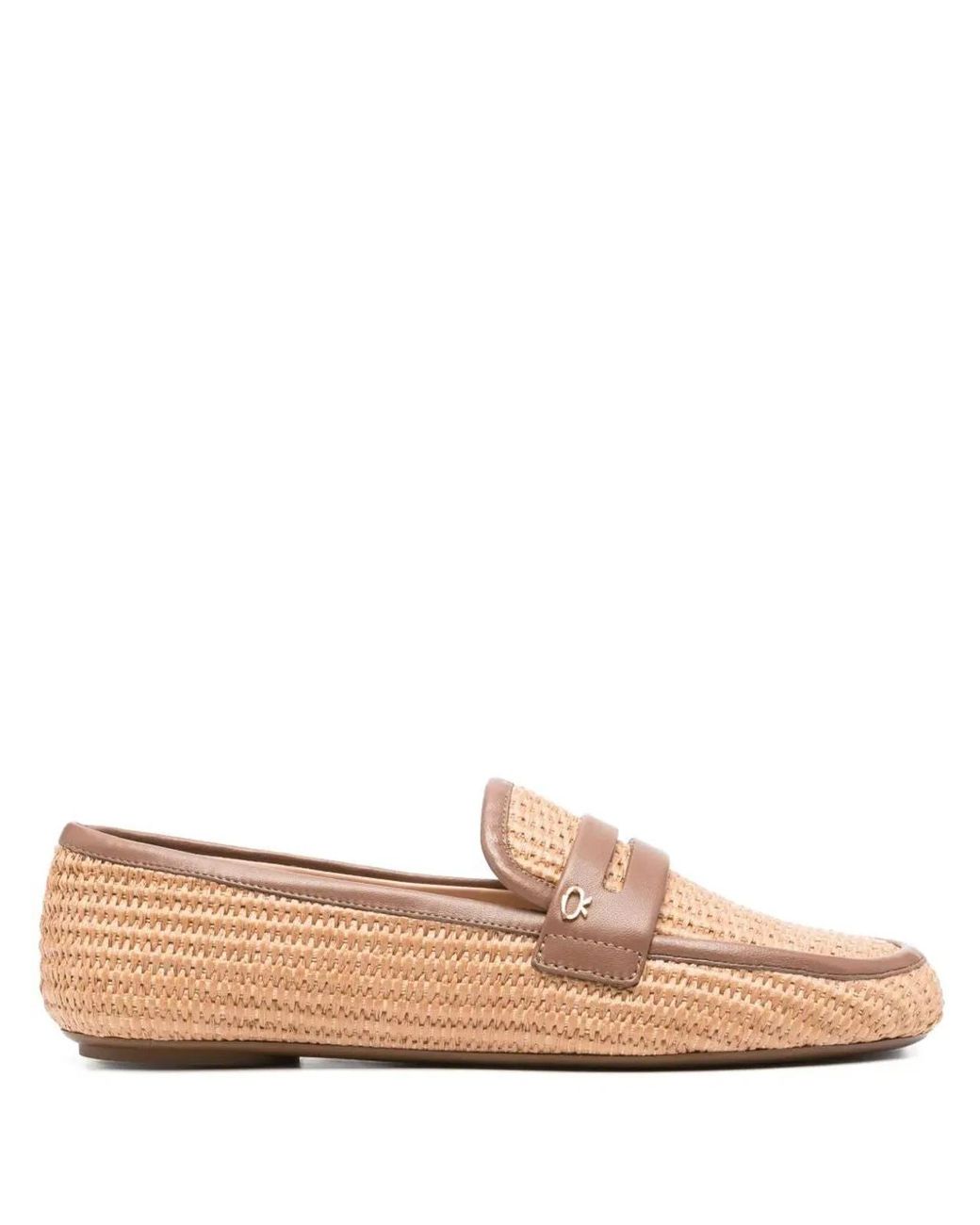 Gianvito Rossi Pink Giorgia Loafers
