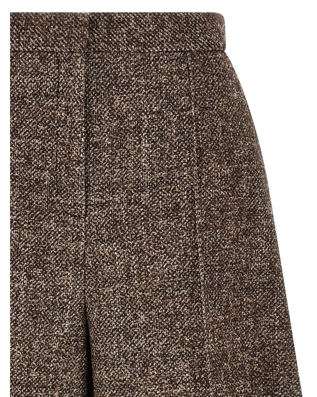 Agnona Gray 'Amanda' Bermuda Shorts