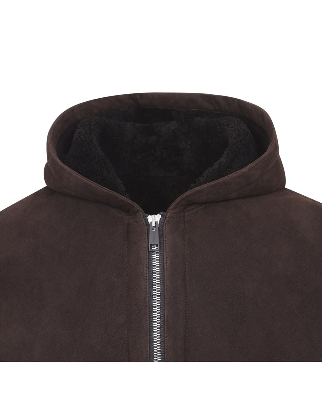 Yves Salomon Black Ecorce Jacket for men