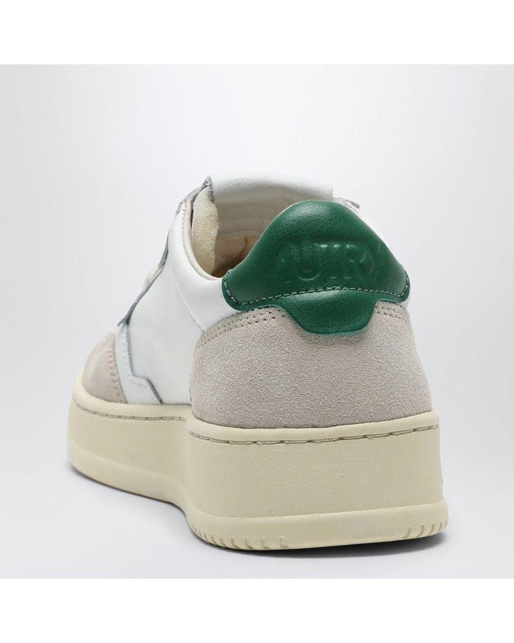 Autry White Medalist Sneakers for men