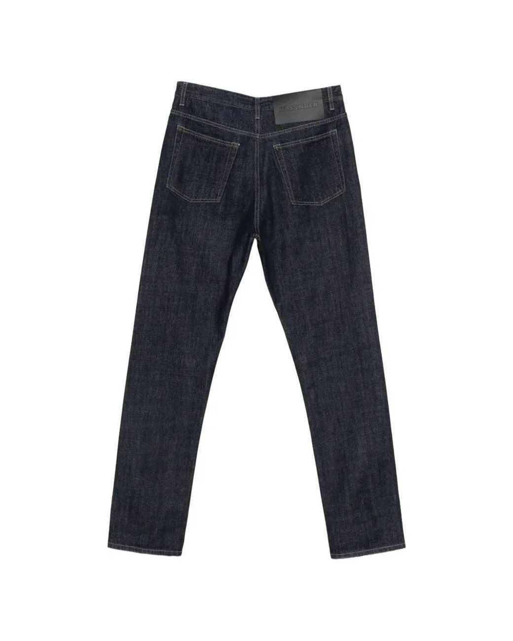 Jil Sander Blue Cotton Trouser 182 for men