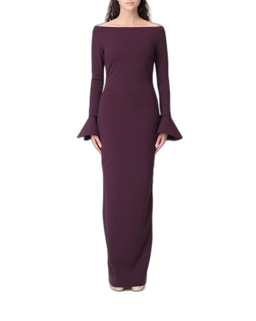 Solace London Purple Abito Donna Rosso