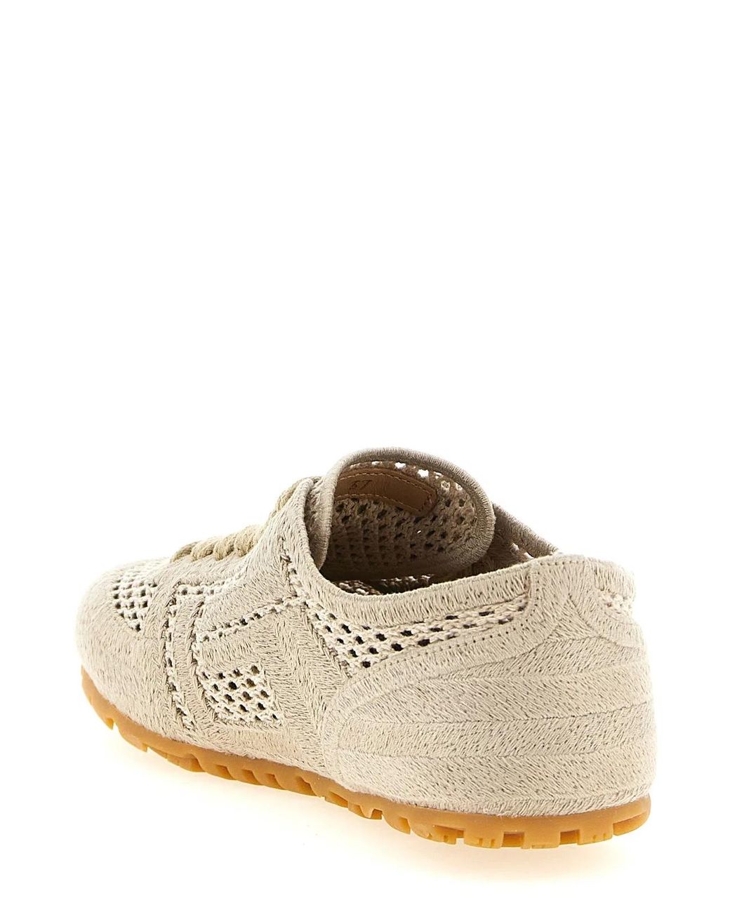 Balmain Natural 'Racer 45' Sneakers