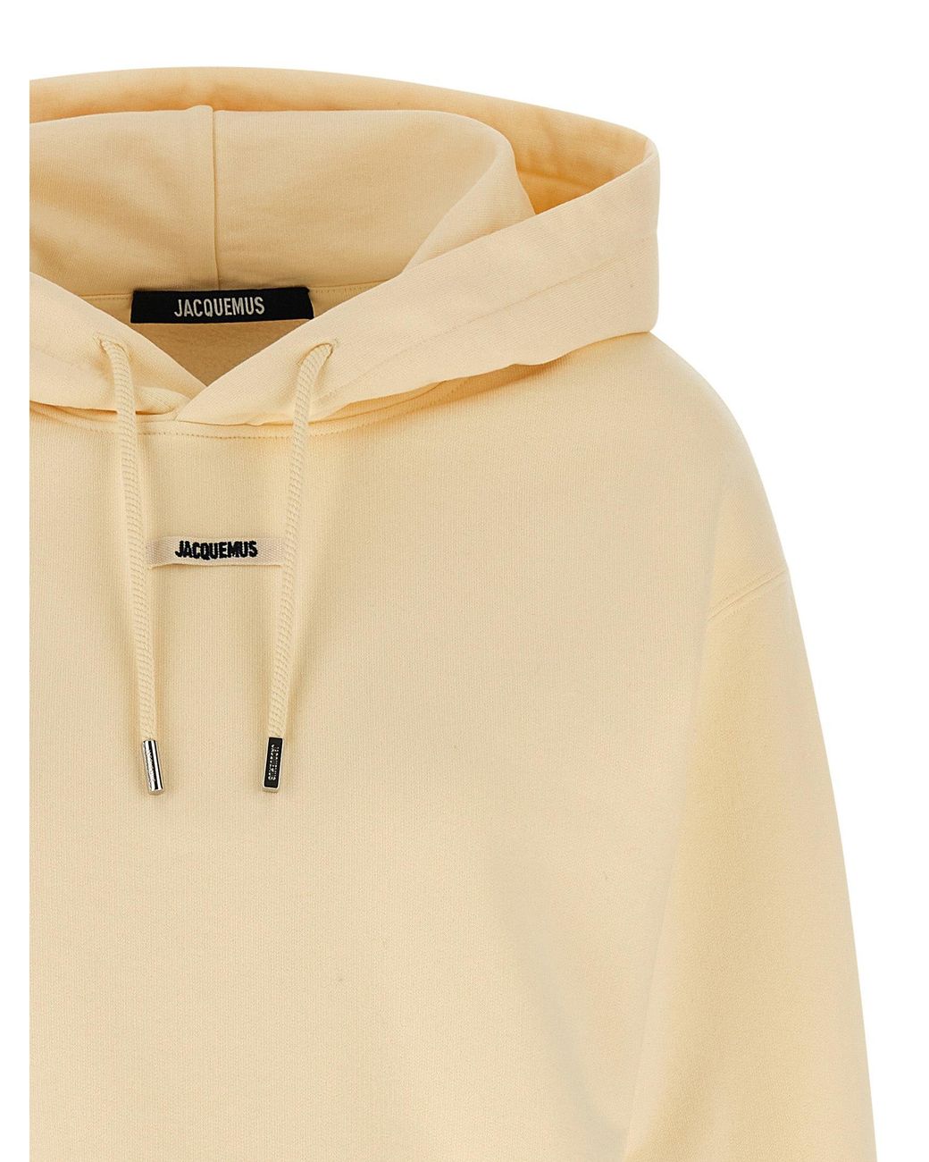 Jacquemus Natural 'Le Hoodie Gros-Grain' Hoodie