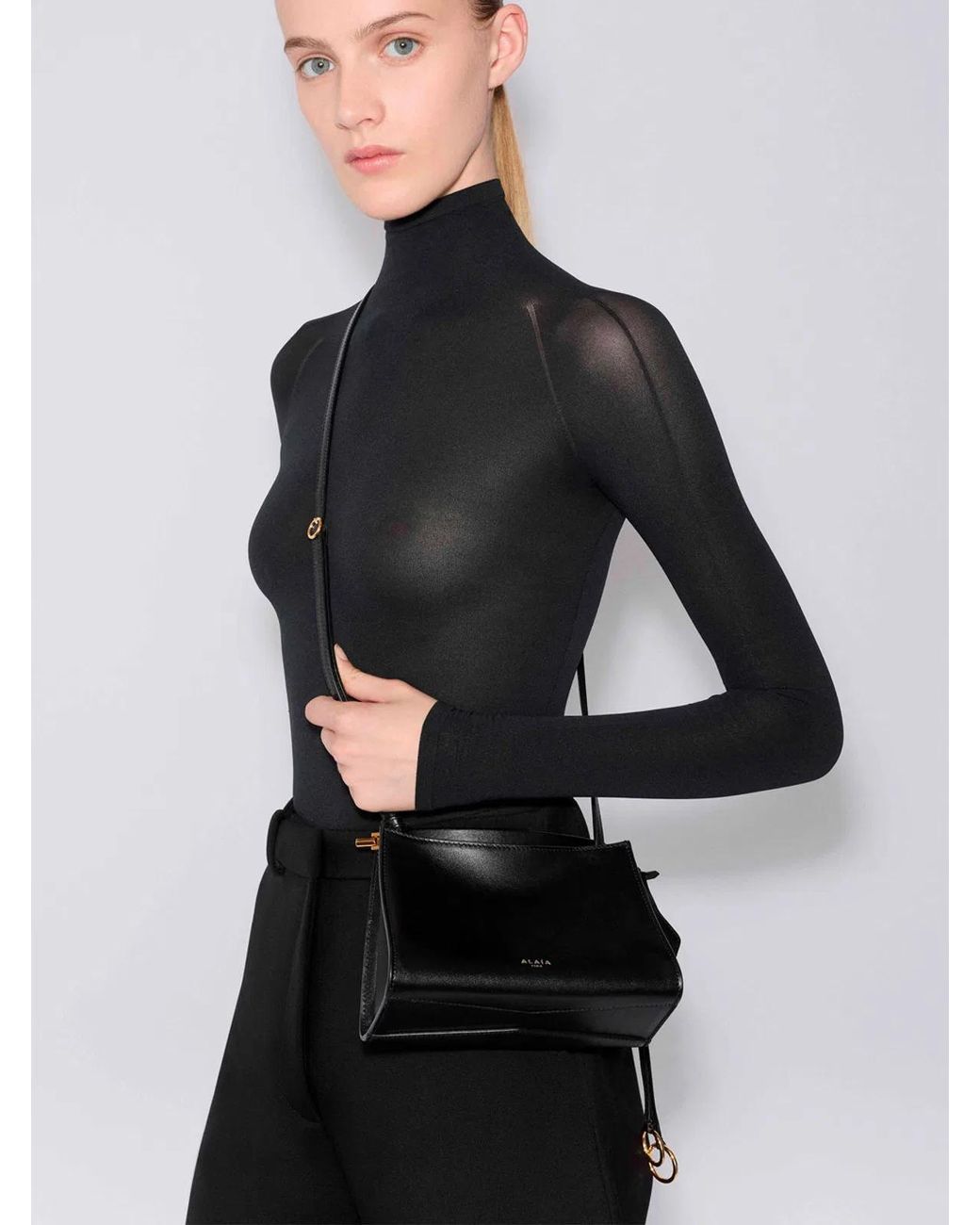 Alaïa Black Le Click Small Bag