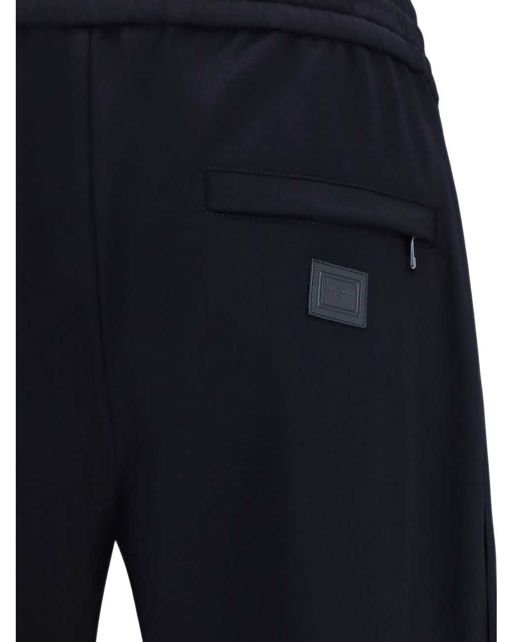 Dolce & Gabbana Blue Designer Pants for men