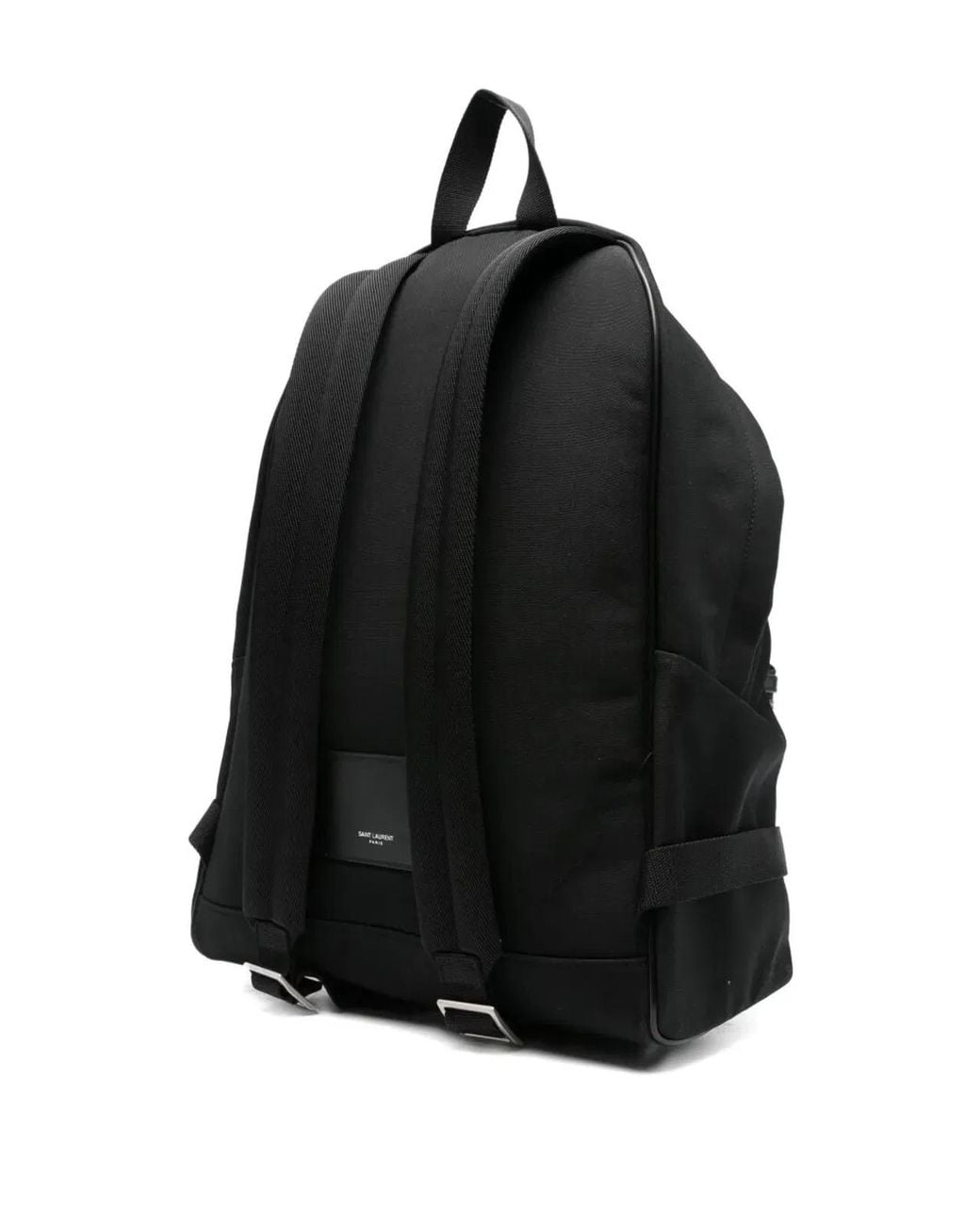 Saint Laurent Black City Technical Fabric Backpack for men