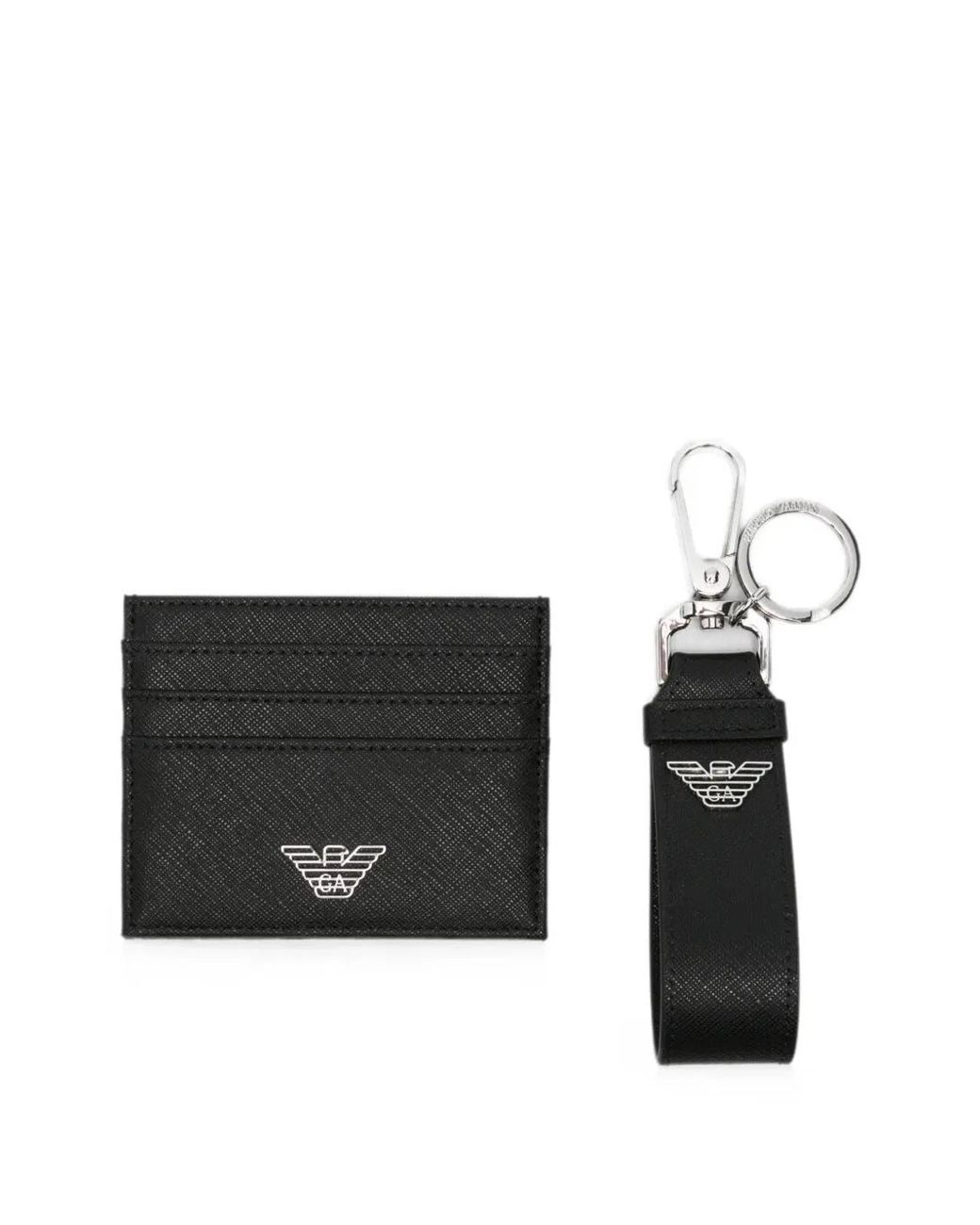 Emporio Armani Black Classic Pouch for men