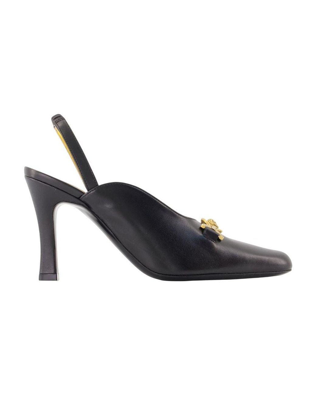 Versace Blue T.90 Pumps