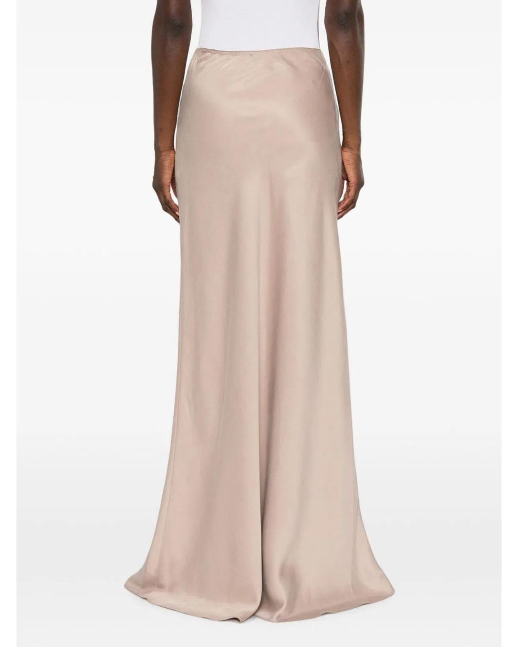 Fabiana Filippi Brown Long Skirt
