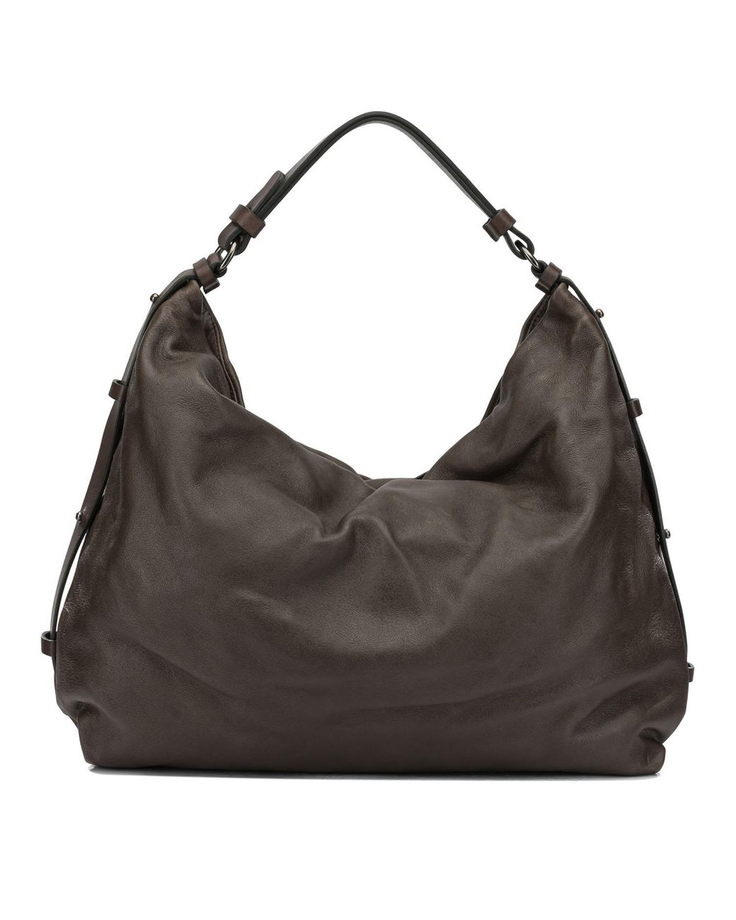 Reptile's House Gray Shoulder Bags