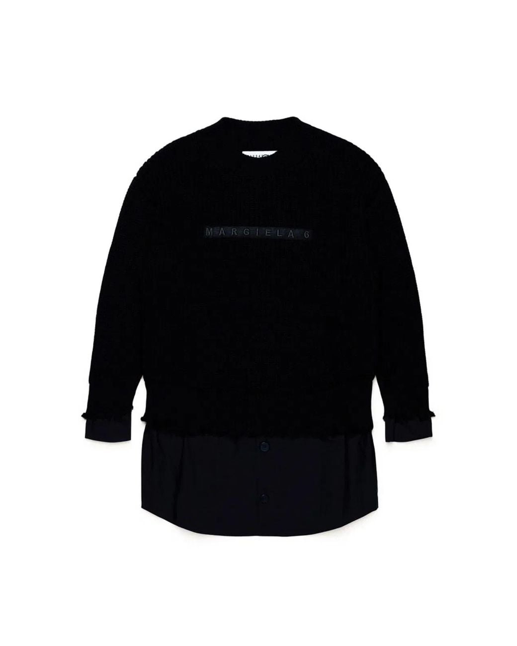MM6 by Maison Margiela Black Mm6D121U