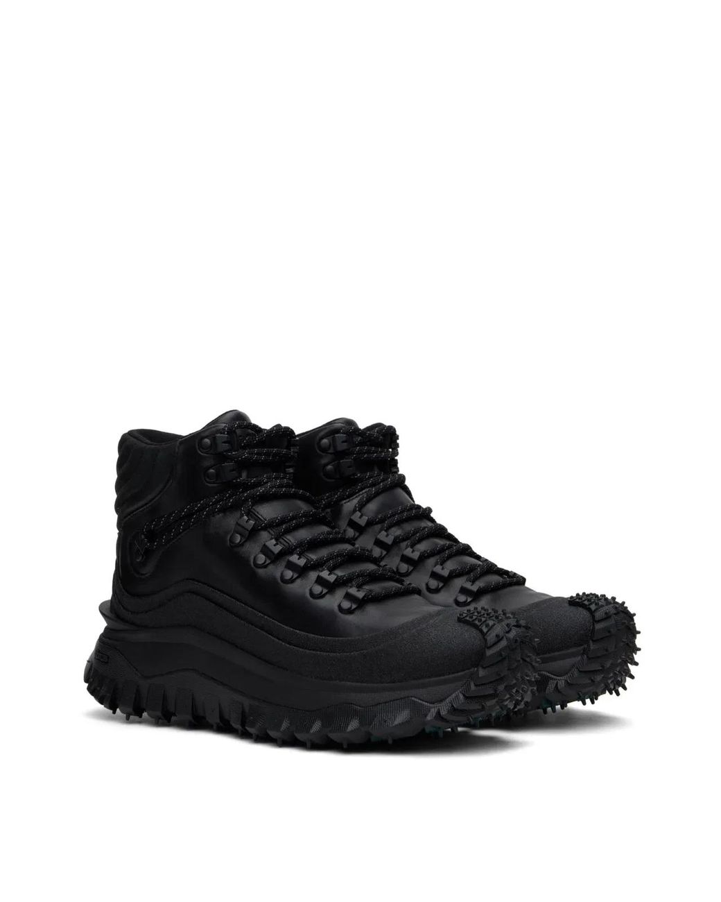 Moncler Black Trailgrip High Gtx Lace-Up Boots