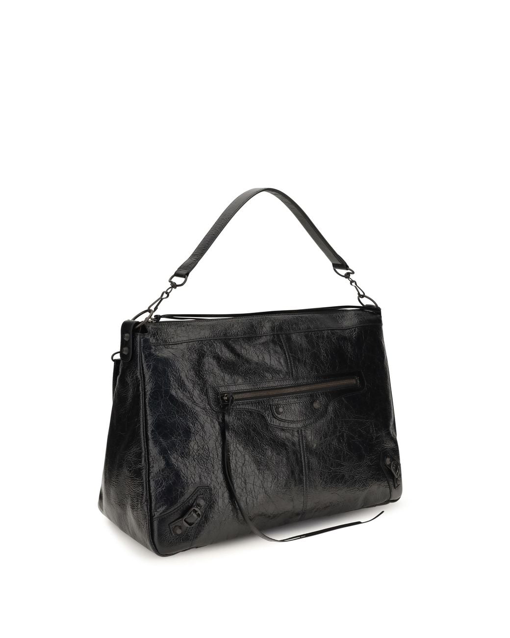 Balenciaga Black Le City Moto Large Bag for men