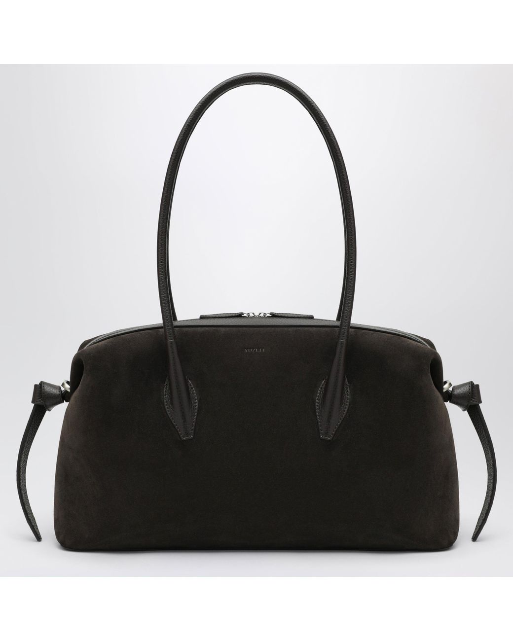 Yuzefi Black Brioche Duffle Bag